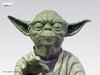 Star Wars: Yoda using the Force Statue - Attakus
