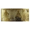 Rocky: 45th Anniversary - Fight Ticket 24k Gold Plated Replica - Fanattik