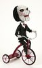 Saw: Billy the Puppet on Tricycle 8 inch Head Knocker - NECA