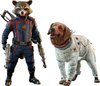 Marvel: Guardians of the Galaxy Vol. 3 - Rocket and Cosmo 1:6 Scale Figure Set - Hot Toys